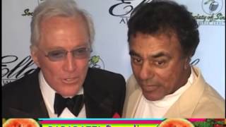 JOHNNY MATHIS surprises ANDY WILLIAMS at Society of Singers gala
