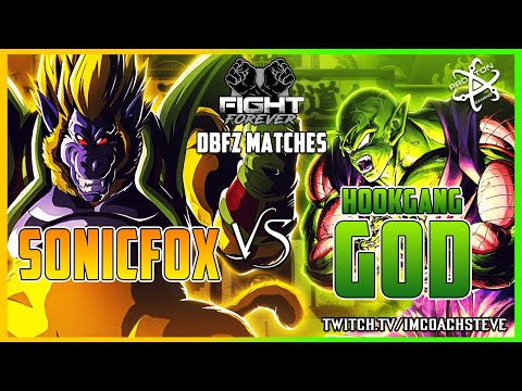 [DBFZ] THE TWO BEST! SONICFOX VS HOOKGANGGOD FIRST TO 5 | Dragon Ball FighterZ