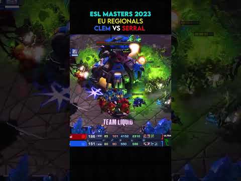 Clem vs Serral - ESL 2023 - Winter EU Regionals Highlight 19 #starcraft #starcraft2 #esports