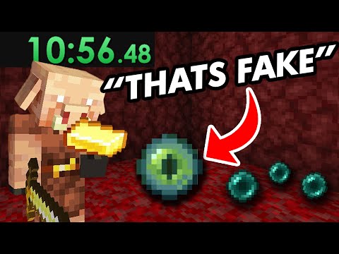 Shocking! Can Pro Gamers Detect a Cheated Minecraft Speedrun?