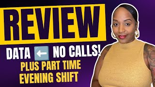 ✅ Review Data, NO CALLS! Plus Evening Part Time Work From Home Job