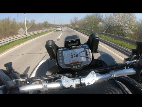 Ducati Multistrada 950s top speed test