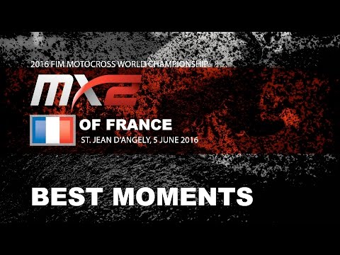 MX2 Qualifying Race Best Moments MXGP of France - 2016