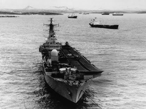 HMS Invincible (R05) 21st of July 1982