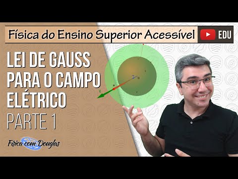 Lei de Gauss para o campo elétrico (parte 1) | Física Ensino Superior