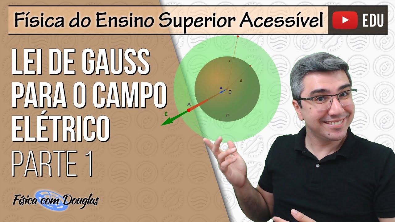 Lei de Gauss para o campo elétrico (parte 1) | Física Ensino Superior