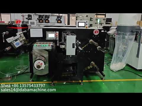 High speed film slitting and rewinding machine 370mm 470mm