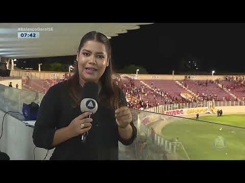 Sergipe vence Itabaiana na primeira partida da semifinal do Sergipão - Balanço Geral Manhã