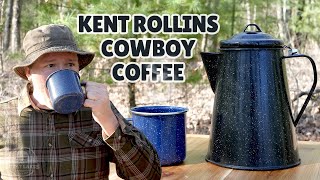 Trying Kent Rollins Cowboy Coffee Method for the First Time | Great Lakes Country