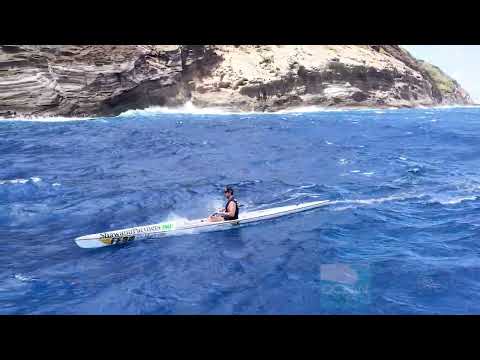 Cory Hill wins 2026 Moloka'i Challenge Surfski Race - Kaiwi Channel - Hawai'i