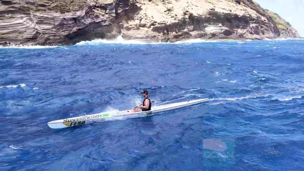 Cory Hill wins 2026 Moloka'i Challenge Surfski Race - Kaiwi Channel - Hawai'i