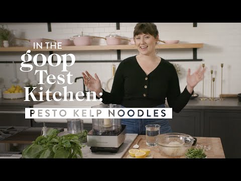 Pesto Kelp Noodles Recipe | 2020 Detox Recipes In The goop Test Kitchen
