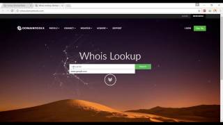 Information Gathering from WHOIS