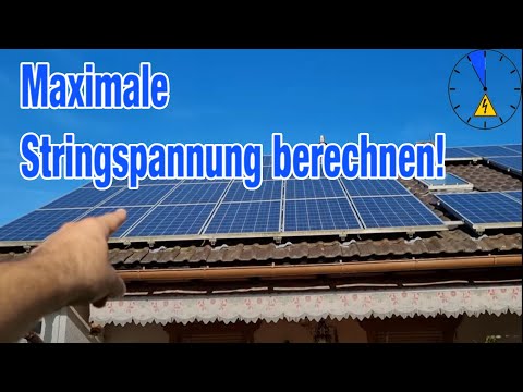 Error in calculating maximum PV string voltage - inverter destroyed