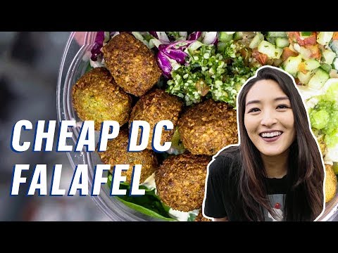 The Best Cheap Falafel in Washington, DC || 5 Buck Lunch