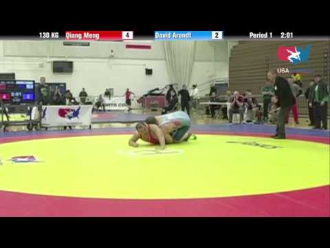 GR 130 KG - R16 - Qiang Meng (CHN) vs. David Arendt (USMC)