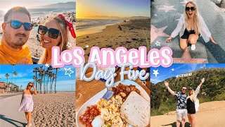 WE VISITED THE HOLLYWOOD SIGN, HOLLYWOOD WALK OF FAME, SANTA MONICA PIER, AND VENICE BEACH | LA VLOG