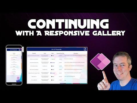 Power Apps: How to Add a Responsive Gallery to Your Power Apps Form