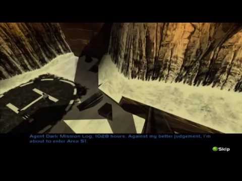 Perfect Dark XBLA [Xbox One] Mission 7 - Area 51: Infiltration - Agent