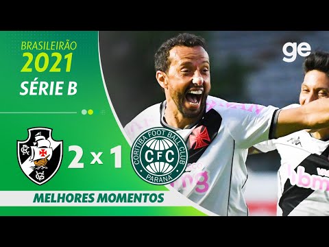 Gols e lances de Vasco da Gama x Coritiba
