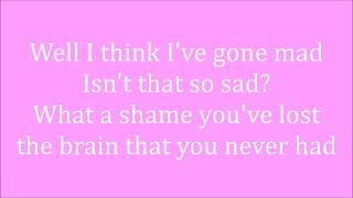 The 1975/The Ballad of Me and My Brain Lyrics