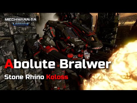 Mechwarrior Online | Stone Rhino Koloss - Absolute Brawler