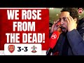 Arsenal 3-3 Southampton | We Rose From The Dead! (Livz)