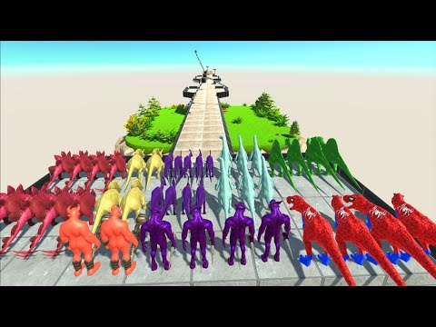 ⚡Deadly Rotators and Hammers - ⚡Animal Revolt Battle Simulator