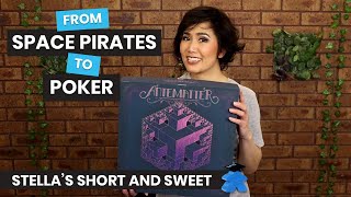 Antematter Board Game - Stella's Short and Sweet. A Kickstarter Preview