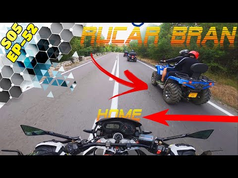 AM AJUNS PE PASUL RUCAR-BRAN - SI INTR'UN FINAL ACASA #S05EP51 #edurider #eurotrip2022 #home
