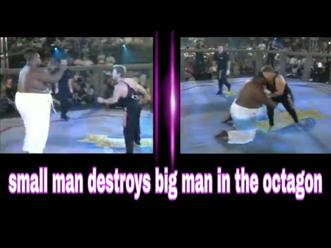 UFC 21 Small man Destroys Big man in the Octagon