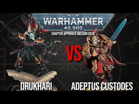 BRAND NEW Drukhari Vs Adeptus Custodes - Warhammer 40k 10th Edition