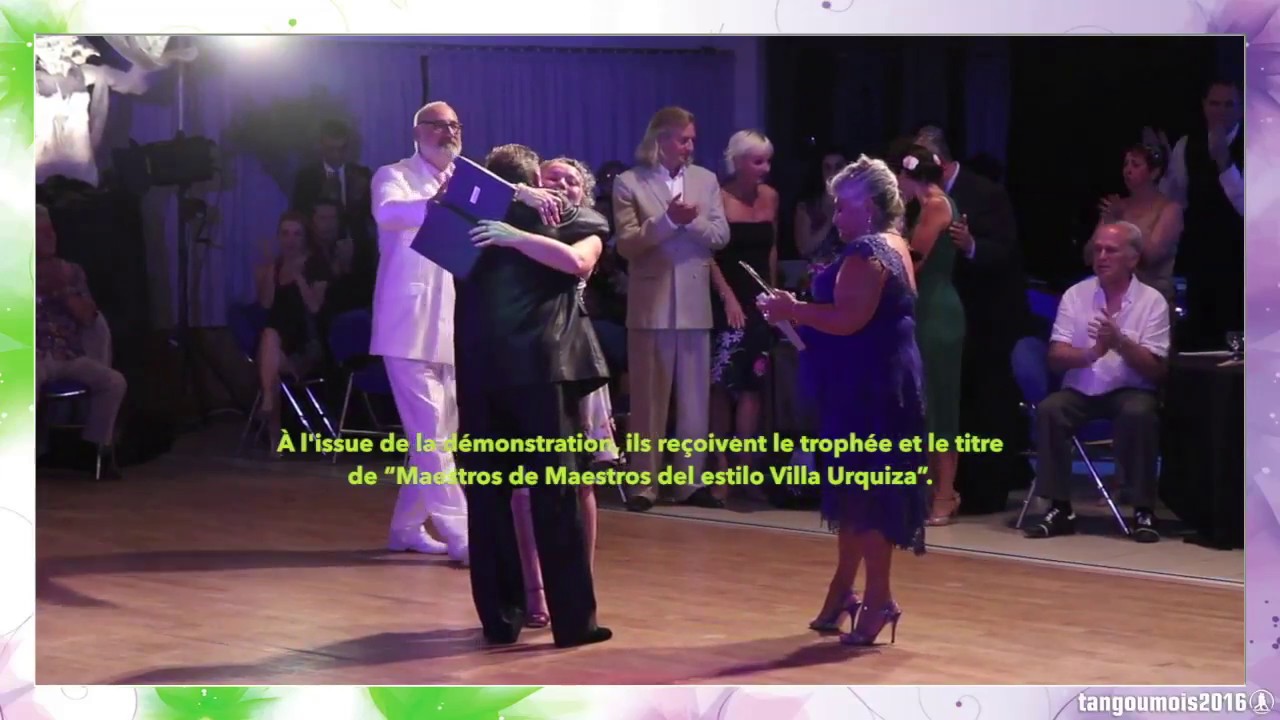 Tangoumois 2016 • Vendredi 12 août   Marita & Jorge Dispari Trophée