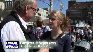 preview picture of video 'Påskparad 2011 i Borås City .mp4'