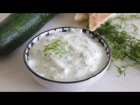 Tzatziki Sauce Recipe | How to Make Greek Tzatziki