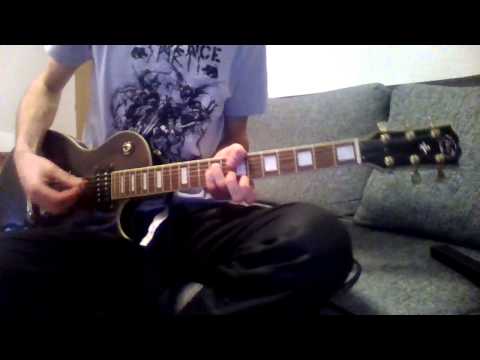 My playing guitar  (His Hero Is Gone - Scare Tactic ) Cover