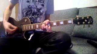 My playing guitar  (His Hero Is Gone - Scare Tactic ) Cover