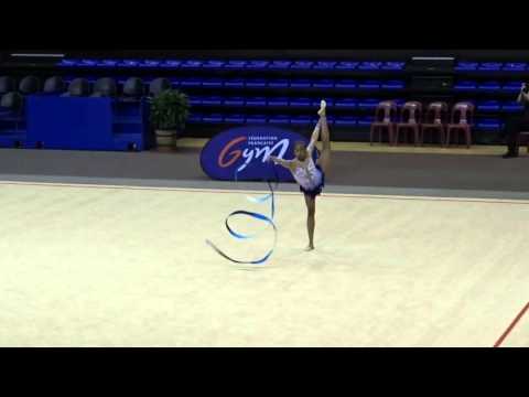 Lola Exposito ruban - Nat A 14/15 ans France Besançon 2016