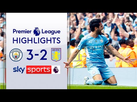 Super sub Gundogan secures City the title! | Man City 3-2 Aston Villa | Premier League Highlights