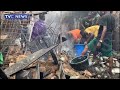 Breaking | Popular Ogunpa Market Gutted by Fire in Ibadan