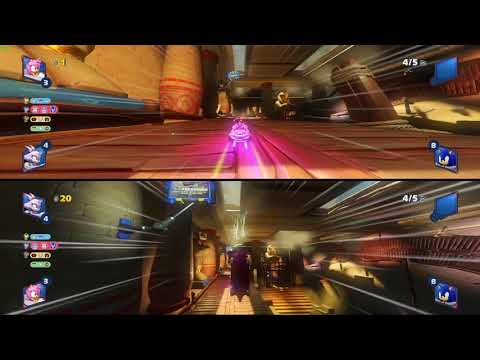 Team Sonic Racing: Boo's House 2 Player Splitscreen
