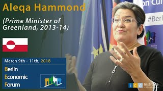 Aleqa Hammond (Former Prime Minister of Greenland)