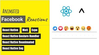 Animated Facebook Reactions | The React Native Way | Speed Code