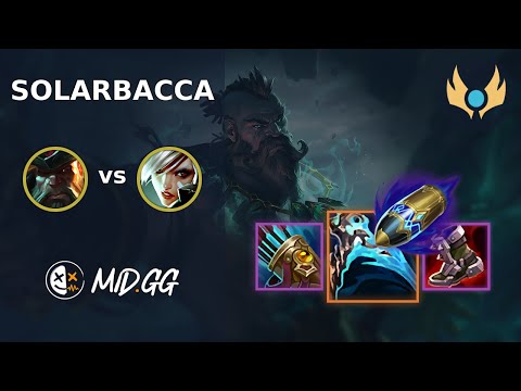 MID.GG: [ solarbacca ] Gangplank TOP vs Riven | NA CHALLENGER | LOL Season 2026
