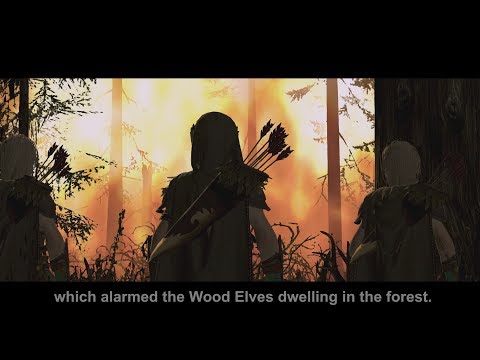 The Battle of Pine Crags | Dwarfs VS Elves | Warhammer Total War Cinematic Movie |