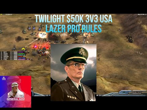 3v3 Twilight Flame $50k Starting Cash - Generals Zero Hour