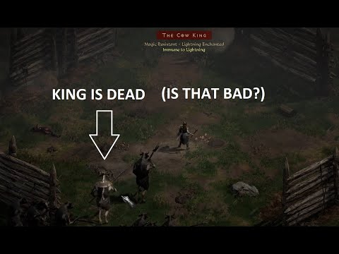 Can you kill the COW KING? | Diablo 2 Resurrected