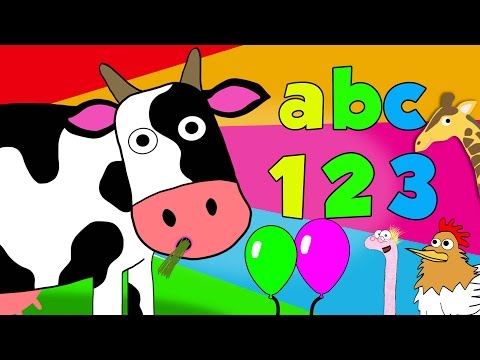 Kids Learning Videos | Learning Megamix with Number Zoo | Counting, shapes, phonics & more! Video