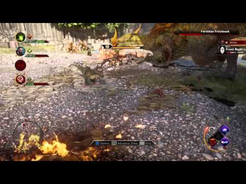 Dragon Age Inquisition Playthrough Pt.107- Fereldan Frostback Dragon fight! (Part 3 attempt 1)
