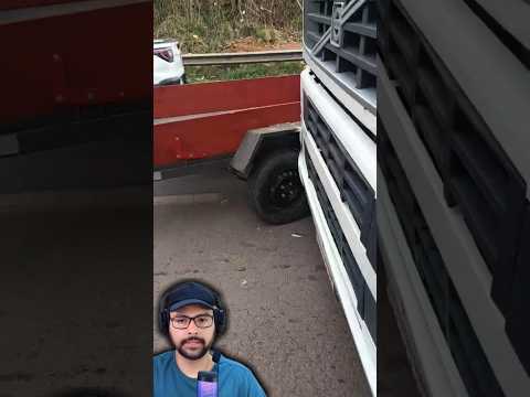 Entrou no ponto cego do caminhão 😱 #caminhoneiro #caminhão #carreta #volvo #scania